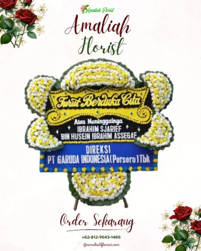 Papan Bunga Duka di Jelambar